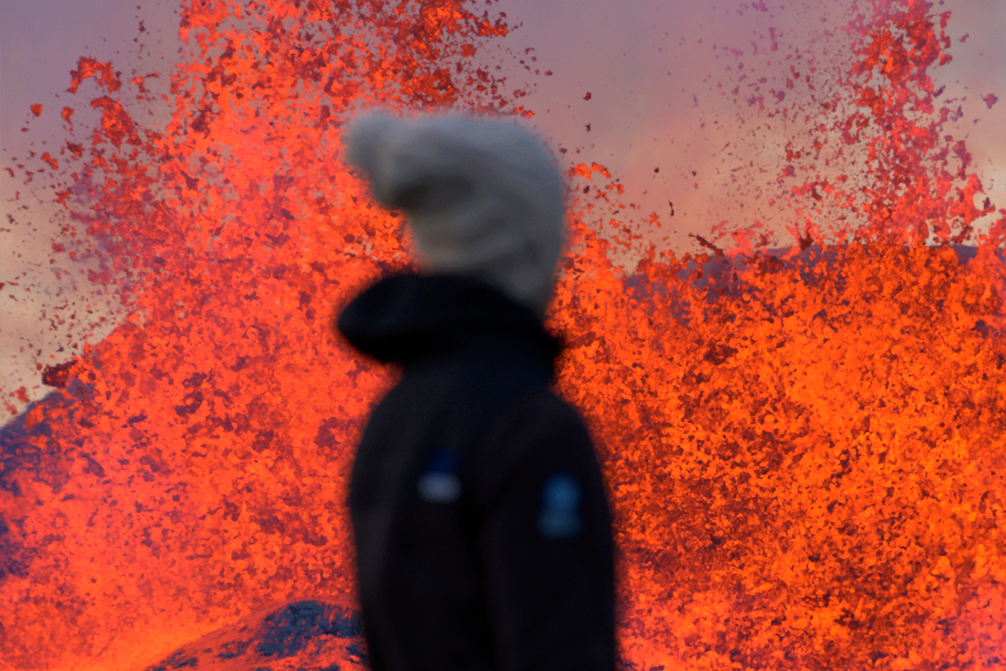 Eruption volcanique de fagradalsfjall