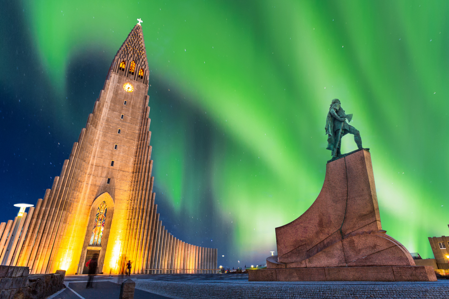La cathédrale luthérienne de Reykjavik
