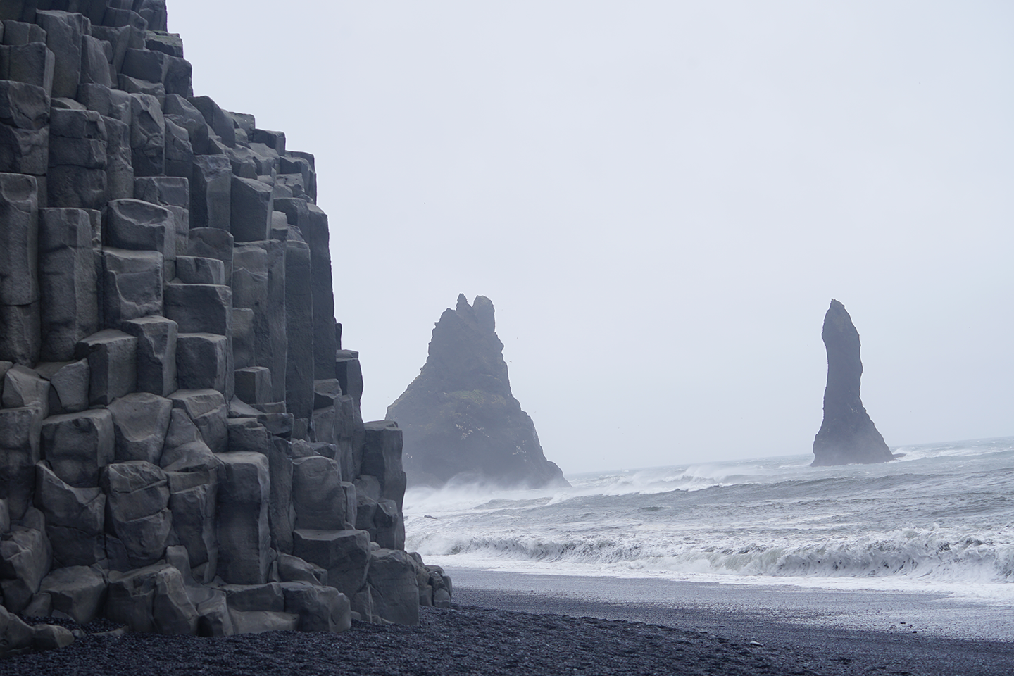 Black beach, à côté de Solheimasandur