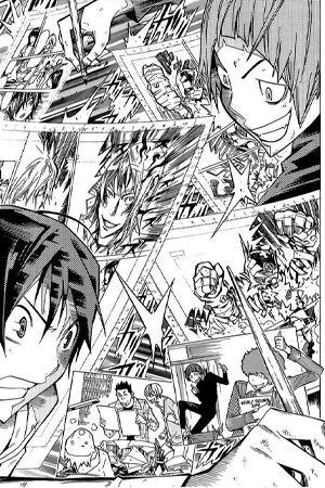 Page du manga Bakumanl